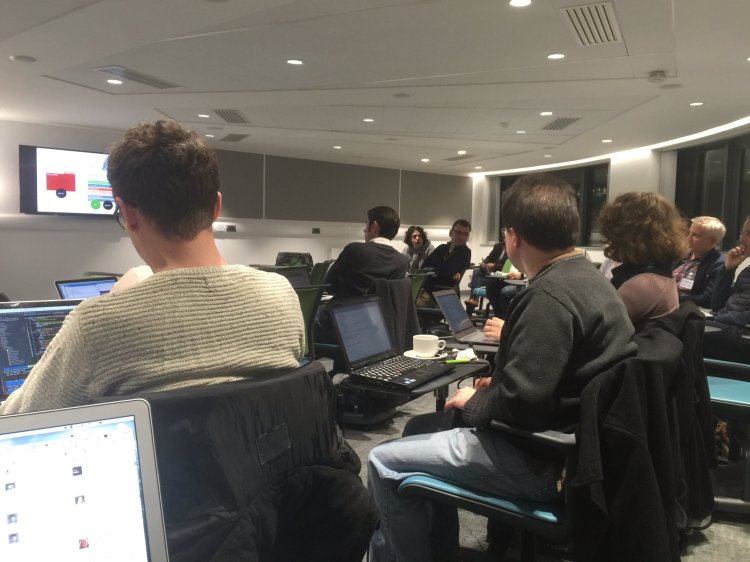 Attendees to the Bioschemas hackathon