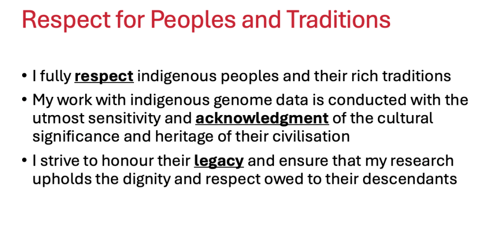 A Research Statement Pledge