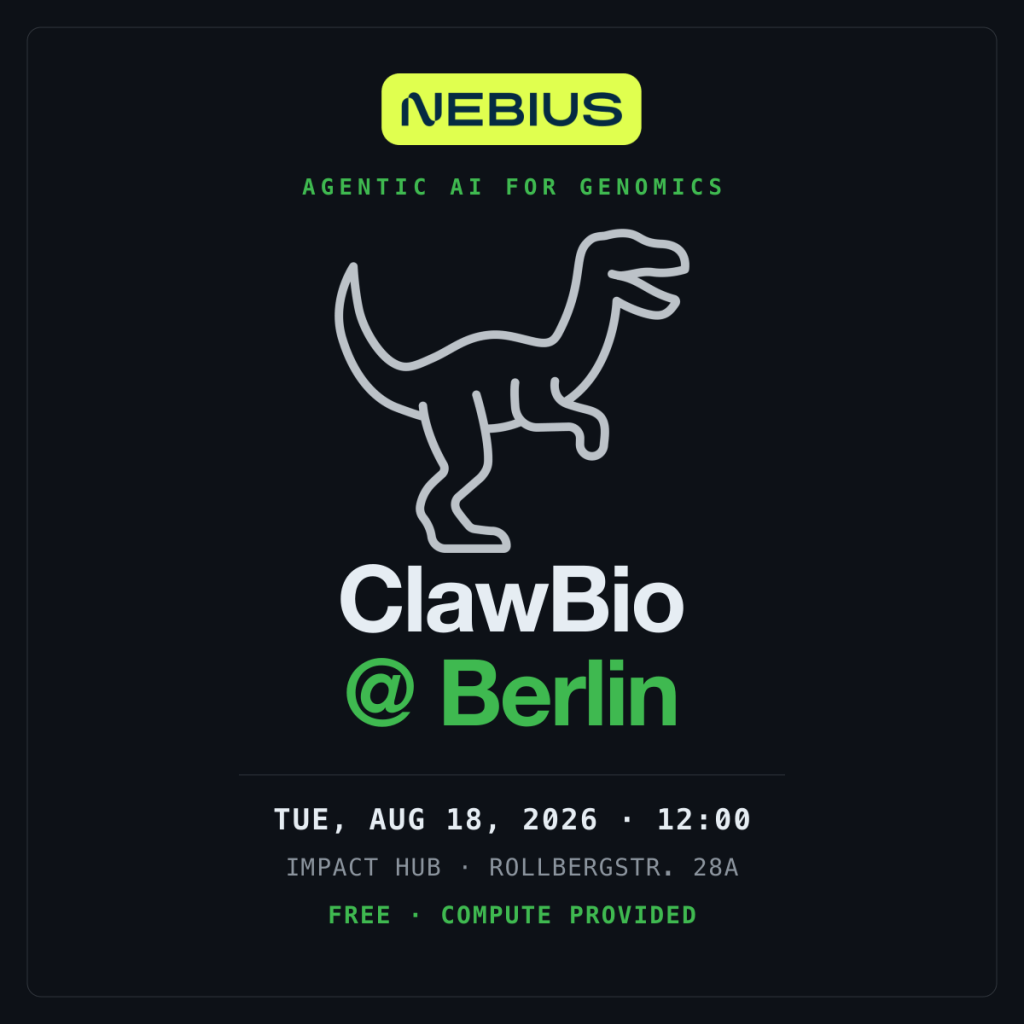 Come and build genomics agents with us in&nbsp;Berlin