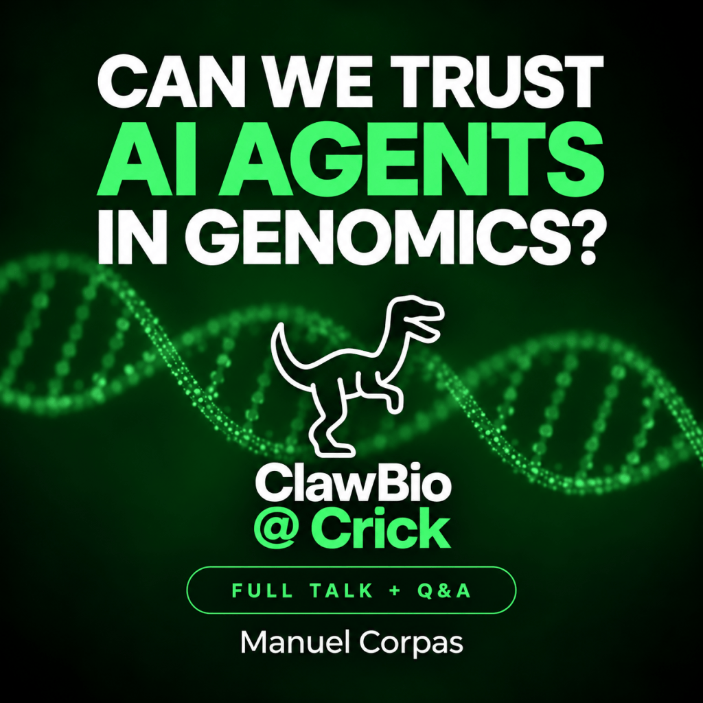 Agentic genomics: what would make you trust an AI scientist?